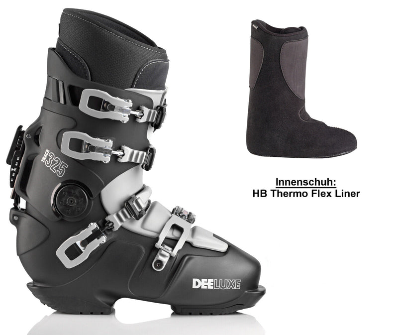 Deeluxe Track 325 Hardboot Option HP-thermo Innenschuhe + Intec Absatz Snowboard