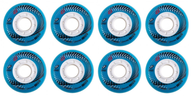 Hyper Wheels Concrete +Grip Performance Outdoor 4er oder 8er Set Rollen - 72mm / 84 A türkis