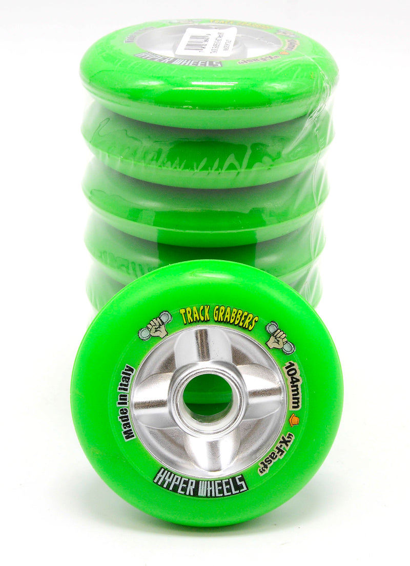 HYPER WHEELS TRACK GRABBER X-Fast Rollen Set 104mm/84A