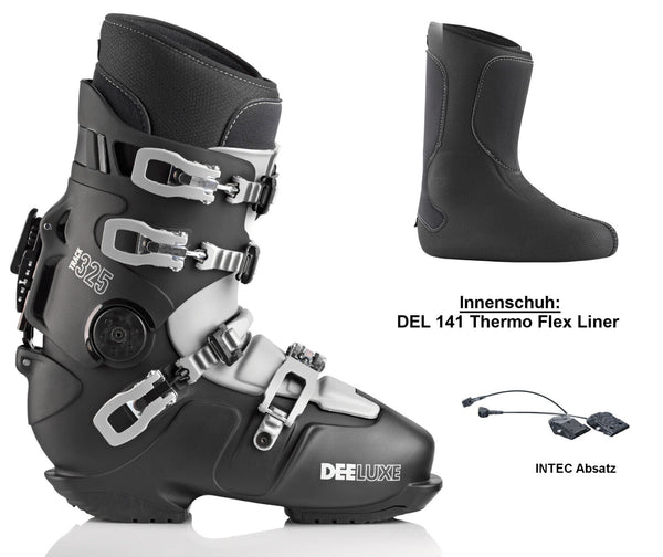 Deeluxe Track 325 Hardboot Option Palau Del Innenschuhe + Intec Absatz Snowboard