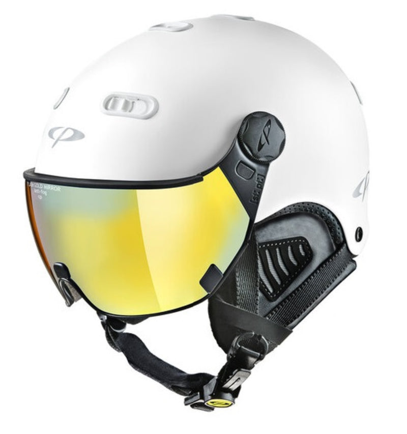 CP CARACHILLO Ski-Snowboardhelm white soft touch Unisex