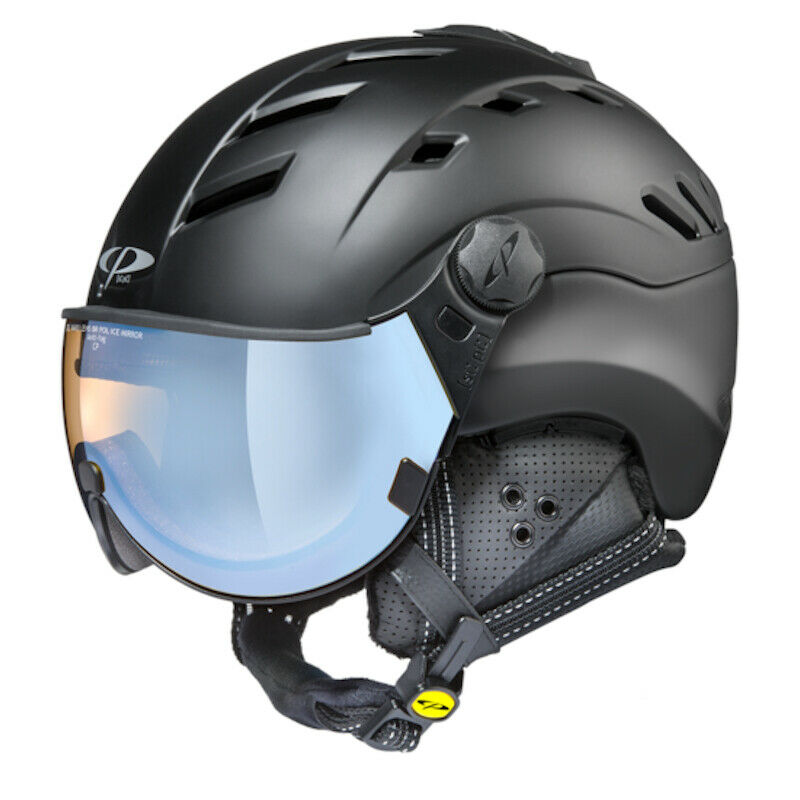 CP CAMURAI Visierhelm black ice Skihelm Snowboardhelm