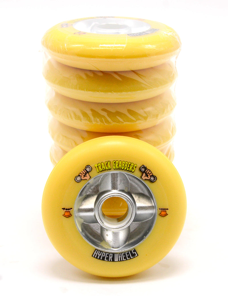 HYPER WHEELS TRACK GRABBER Rollen Set 104mm/83A