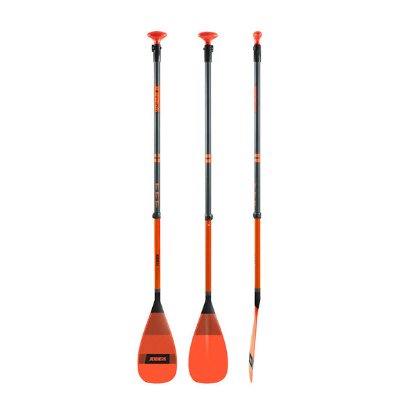 Jobe SUP PADDEL Fiberglass Dreiteilig orange