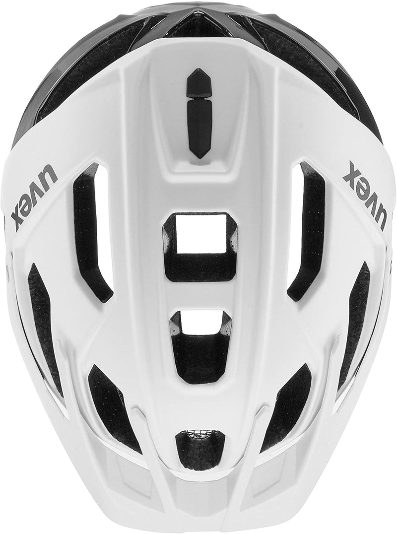 Uvex QUATRO Fahrradhelm white mat black Unisex