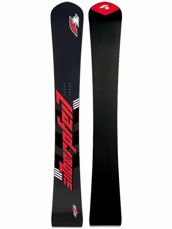 F2 SILBERPFEIL CARBON 162cm - Unisex Alpinboard Schwarz Rot