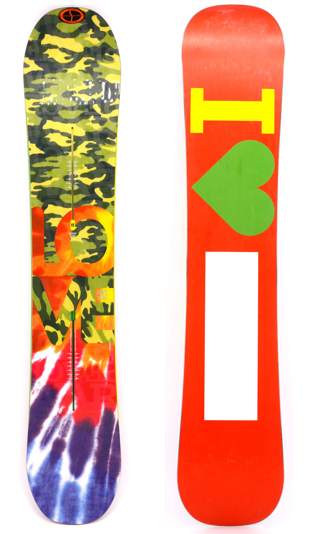 BURTON LOVE 155 cm Camber Snowboard Softboot Park Freeride CH 20