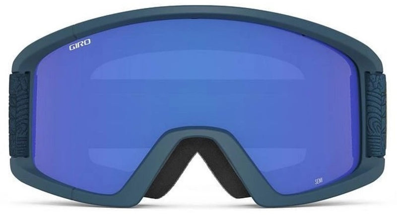 Giro SEMI Skibrille Harbor Blue Adventure Grid + Ersatzscheibe Unisex OTG