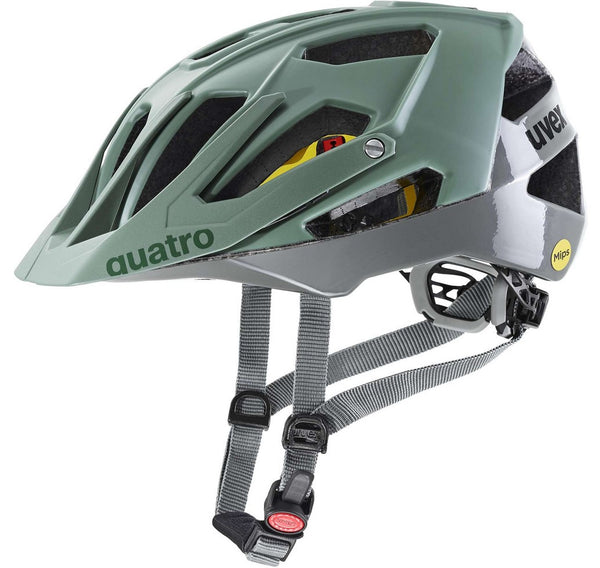 uvex QUATRO Fahrradhelm moss green rhino Unisex