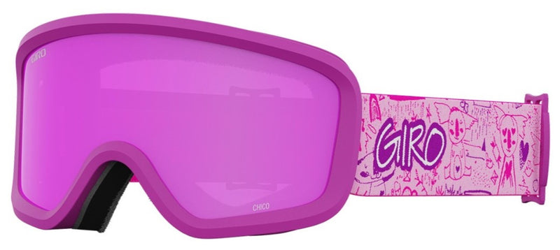 Giro CHICO Skibrille Purple Koala Kinder