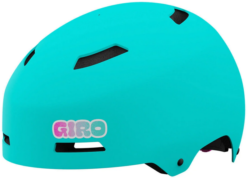 Giro DIME FS MIPS Fahrradhelm matte screaming teal Gr. S (51-55 cm) Kinder