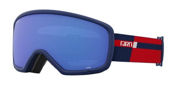 Giro STOMP Skibrille red midnight podium OTG Jugend