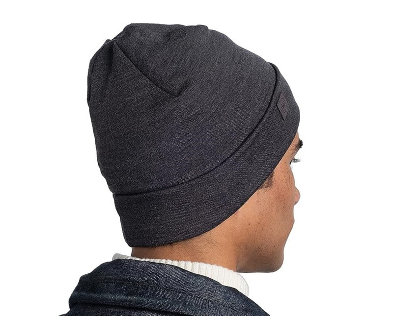 Buff MERINO HEAVYWEIGHT BEANIE für Erwachsene solid grey Gr. One Size