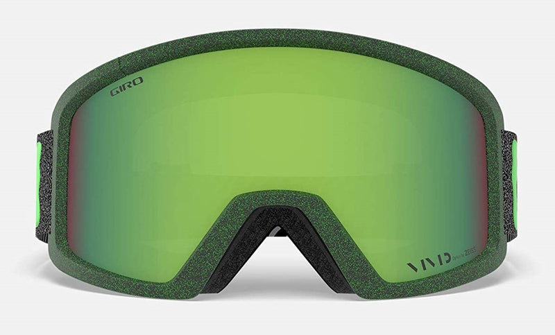 Giro BLOK Skibrille Green cosmic slime und Vivid emerald Scheibe Unisex