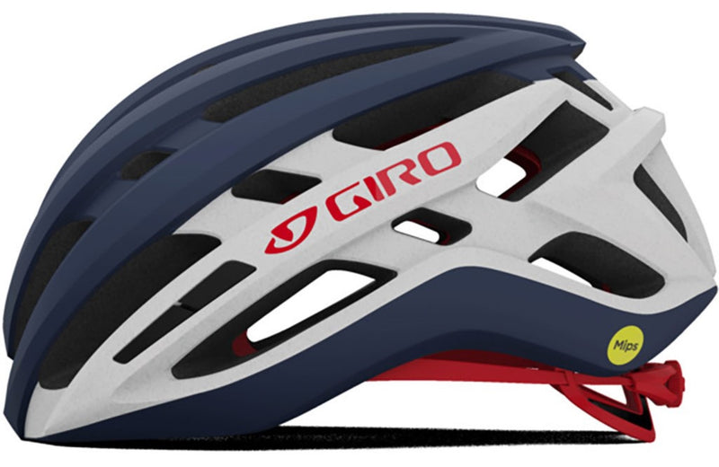 Giro AGILIS MIPS Fahrradhelm matte midnight white red Gr. M (55-59 cm) Herren