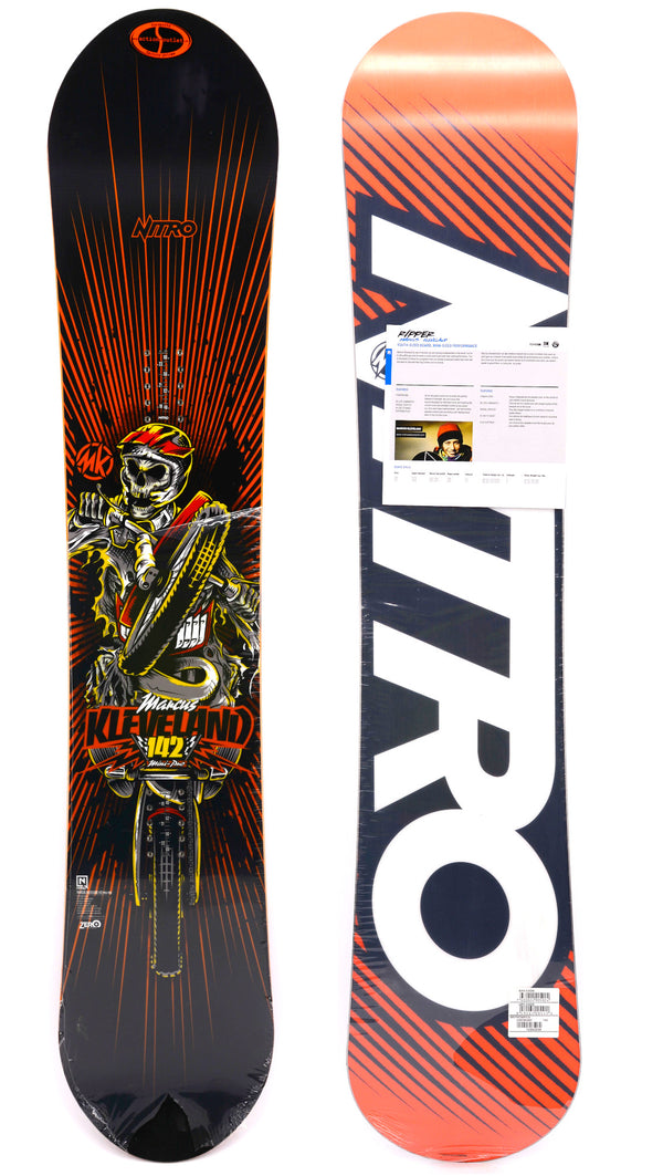 NITRO RIPPER MARCUS CLEVELAND EDITION - 142 cm Snowboard Softboot Freeride CH-20