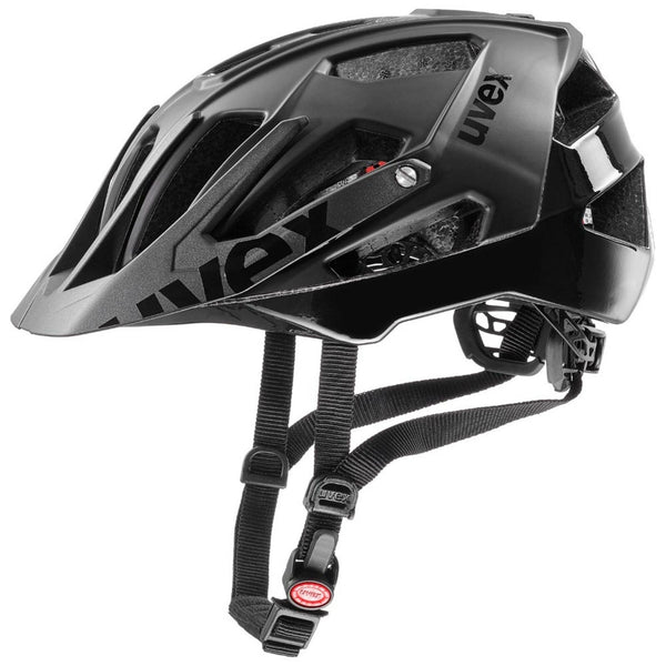 Uvex QUATRO CC Fahrradhelm black mat/shiny Unisex Erwachsene