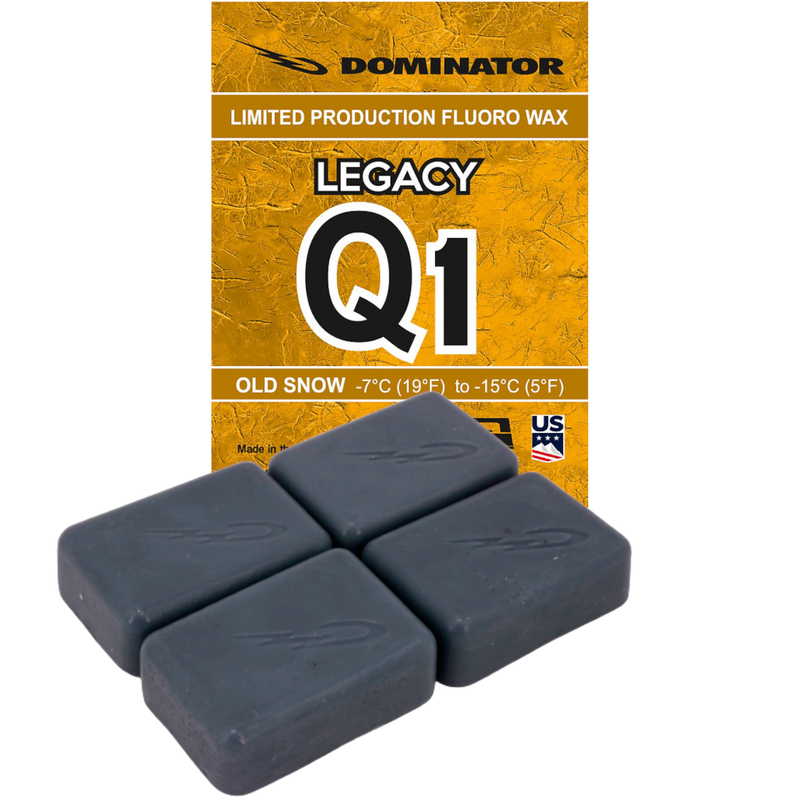 Dominator Wax Legacy Q1 Limited Production Fluor Wax für Old Snow -7°C bis -15°C