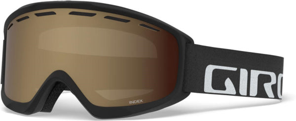 Giro INDEX Skibrille black wordmark amber OTG Unisex