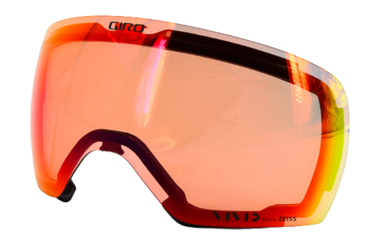 Giro LUSI Skibrille Pink Data Mosh + Ersatzscheibe Damen OTG