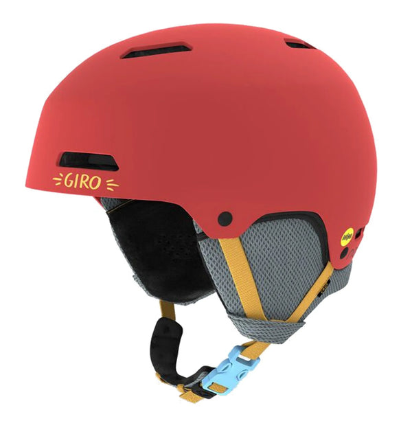 Giro CRÜE MIPS Ski-Snowboardhelm matte tomato Namuk Gr. XS (48,5-52 cm) Junior