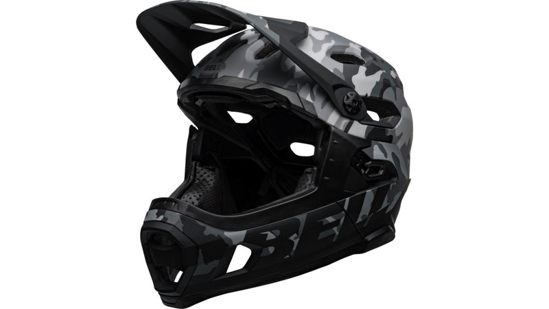 Bell SUPER DH Spherical Fahrradhelm black camo Unisex