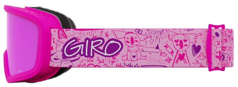 Giro CHICO Skibrille Purple Koala Kinder