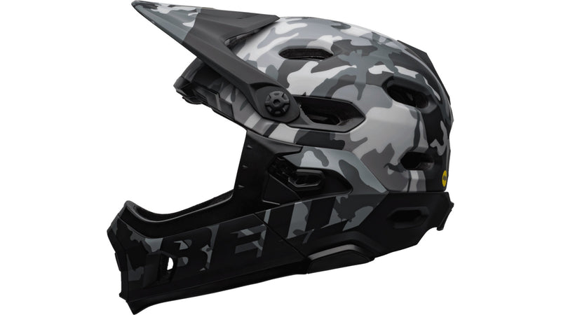 Bell SUPER DH Spherical Fahrradhelm black camo Unisex