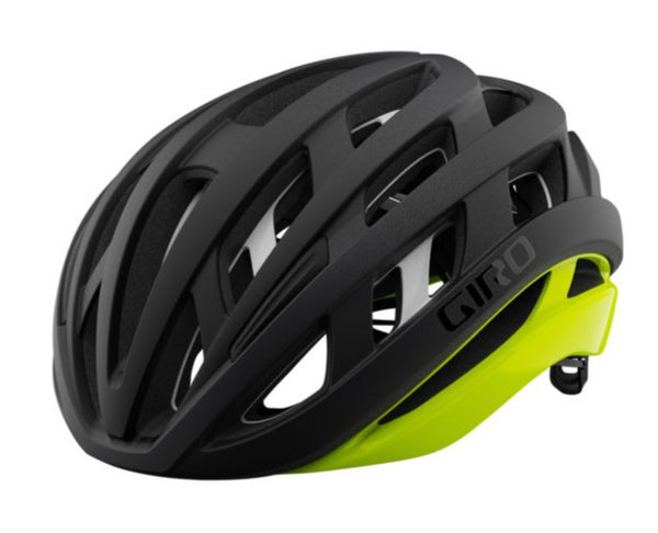 Giro HELIOS SPHERICAL Fahrradhelm black/fade/highlight yellow